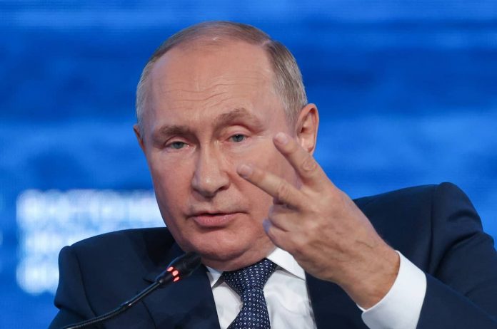 Vladimir Putín, presidente de Rusia
